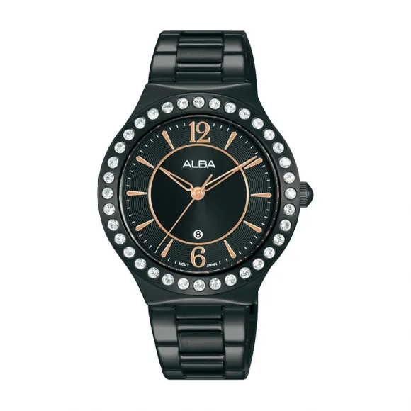 雅柏/Alba 35MM 不锈钢表壳 女表 AH7Z87X1