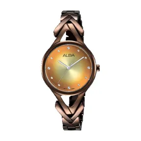 雅柏/Alba 28MM 不锈钢表壳 女表 AH8501X1