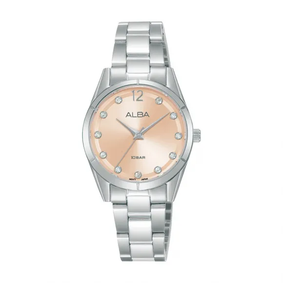 雅柏/Alba 28MM 不锈钢表壳 女表 AH8745X1