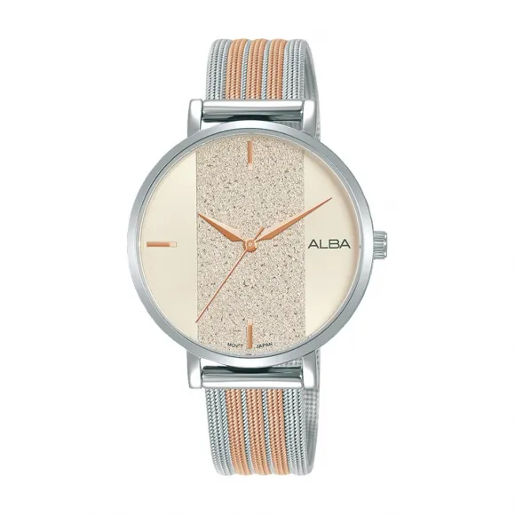 雅柏/Alba 34MM 不锈钢表壳 女表 AH8785X1