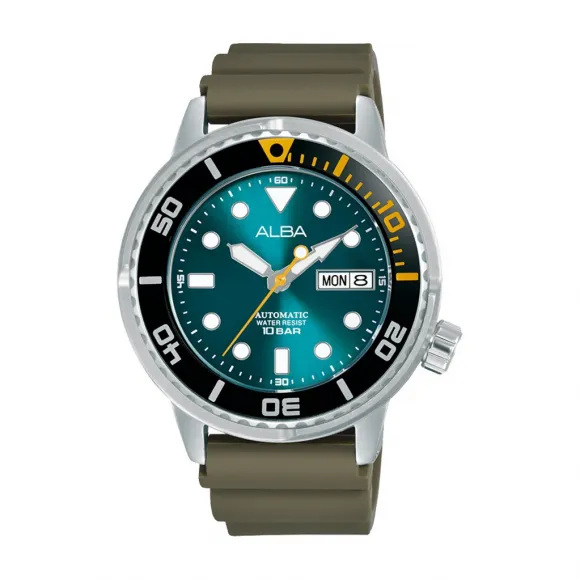 雅柏/Alba 43MM 不锈钢表壳 自动机械机芯 男表 AL4249X1