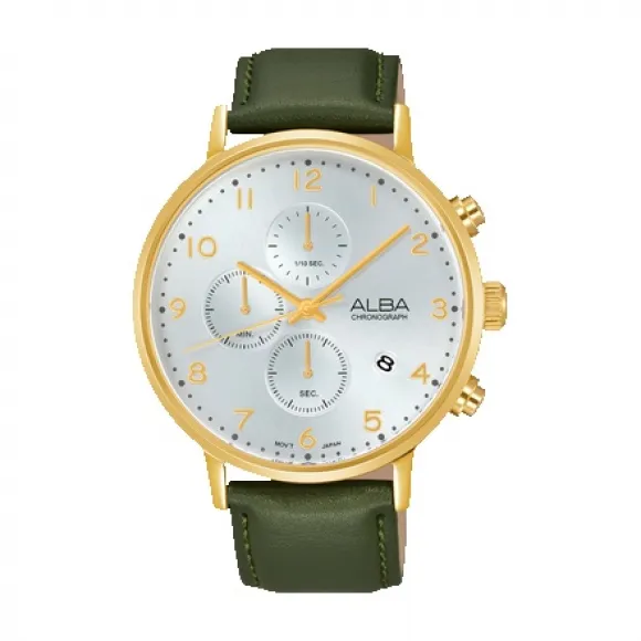 雅柏/Alba 42MM 不锈钢表壳 男表 AM3358X1