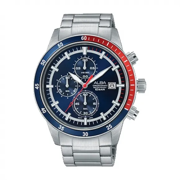 雅柏/Alba 44MM 不锈钢表壳 男表 AM3379X1