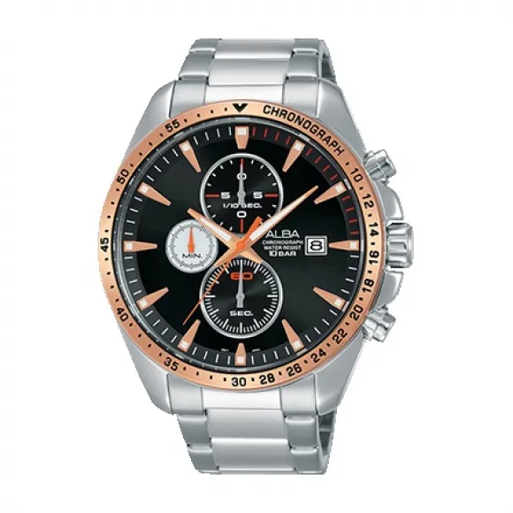 雅柏/Alba 43.5MM 不锈钢表壳 男表 AM3436X1