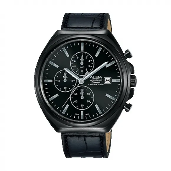 雅柏/Alba 43.5MM 不锈钢表壳 男表 AM3481X1