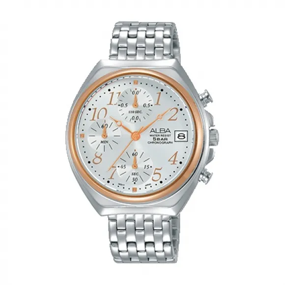 雅柏/Alba 36MM 不锈钢表壳 女表 AM3488X1