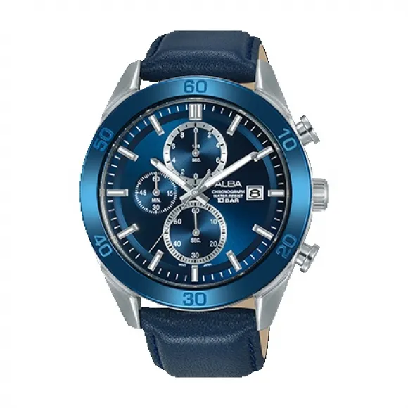 雅柏/Alba 44MM 不锈钢表壳 男表 AM3627X1