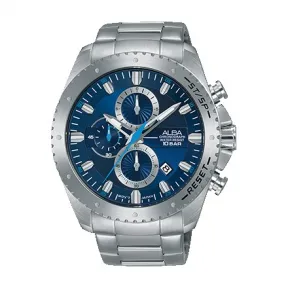 雅柏/Alba 45MM 不锈钢表壳 男表 AM3639X1