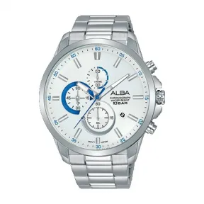雅柏/Alba 44MM 不锈钢表壳 男表 AM3655X1