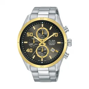 雅柏/Alba 44MM 不锈钢表壳 男表 AM3670X1