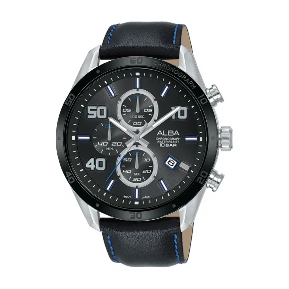 雅柏/Alba 44MM 不锈钢表壳 男表 AM3677X1