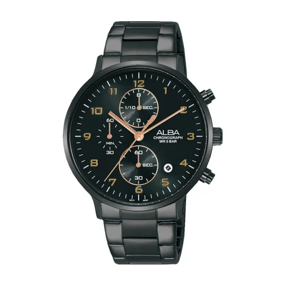 雅柏/Alba 40MM 不锈钢表壳 男表 AM3681X1