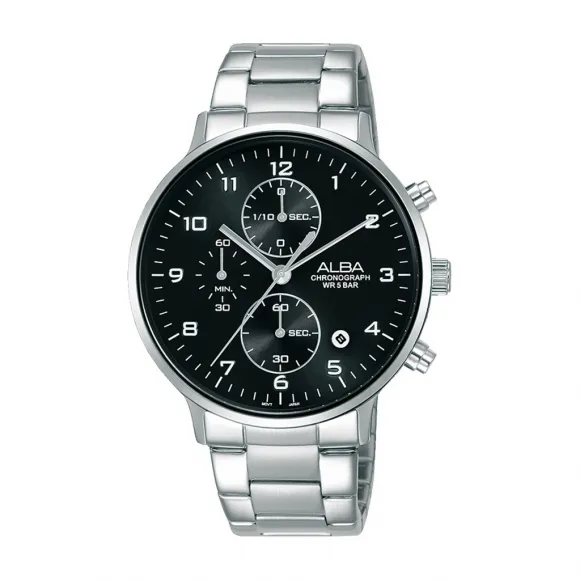 雅柏/Alba 40MM 不锈钢表壳 男表 AM3683X1