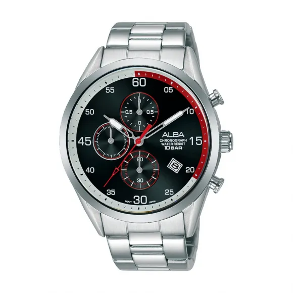 雅柏/Alba 43MM 不锈钢表壳 男表 AM3707X1