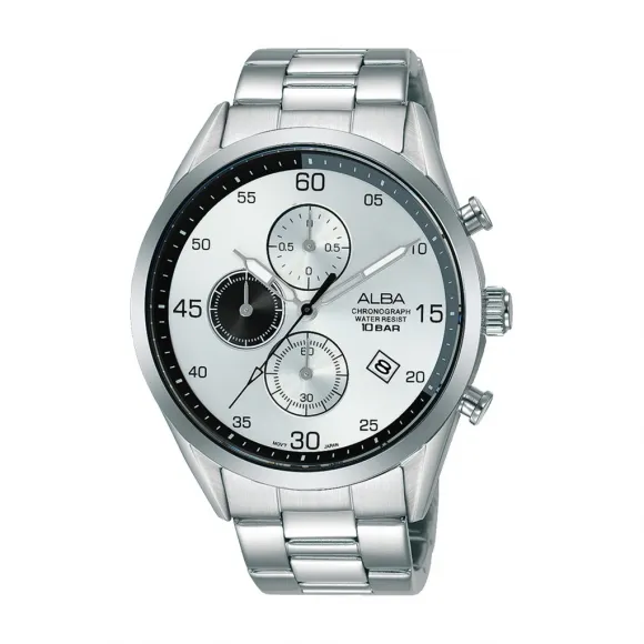 雅柏/Alba 43MM 不锈钢表壳 男表 AM3709X1
