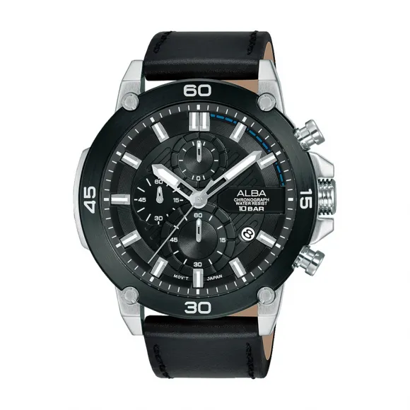 雅柏/Alba 45MM 不锈钢表壳 男表 AM3741X1