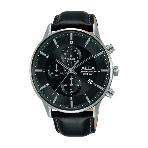 雅柏/Alba 44MM 不锈钢表壳 男表 AM3769X1