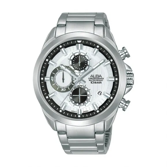 雅柏/Alba 43MM 不锈钢表壳 男表 AM3787X1
