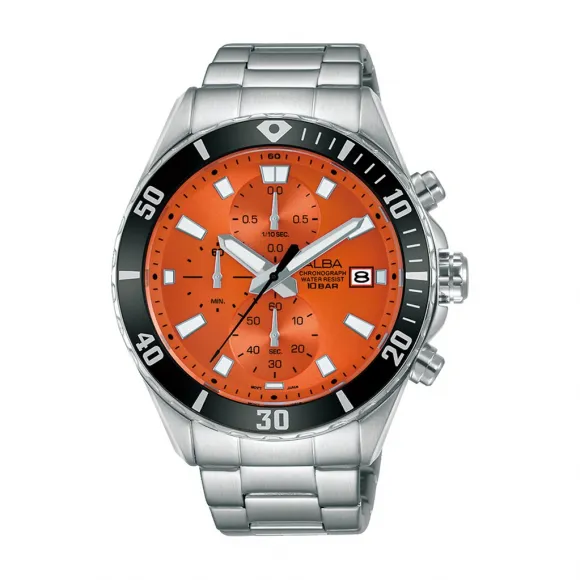 雅柏/Alba 43.5MM 不锈钢表壳 男表 AM3803X1