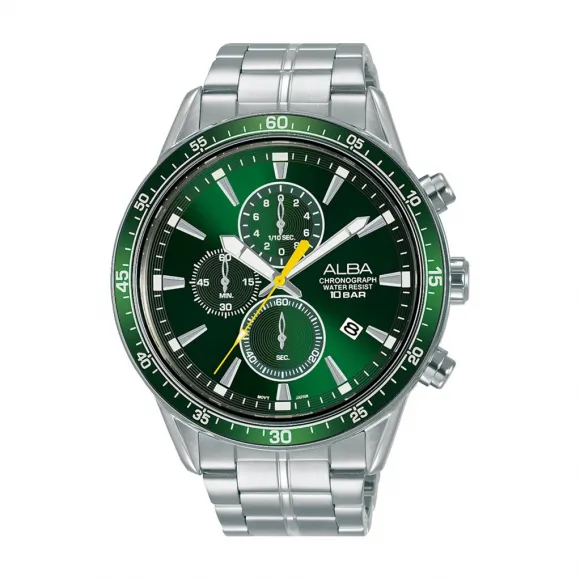 雅柏/Alba 45MM 不锈钢表壳 男表 AM3825X1