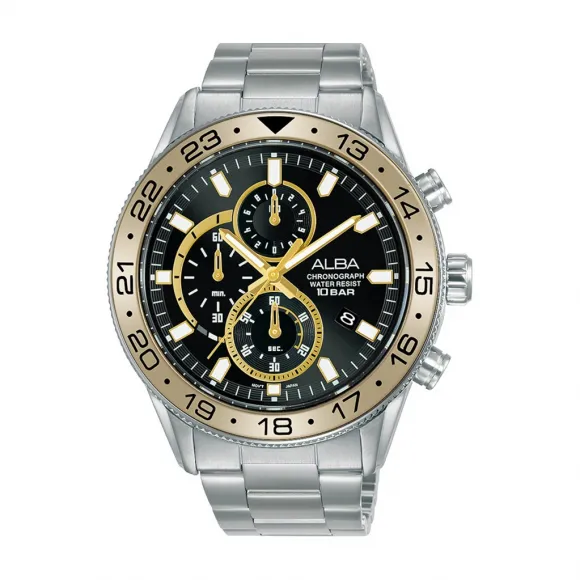 雅柏/Alba 45MM 不锈钢表壳 男表 AM3839X1