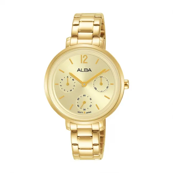 雅柏/Alba 30MM 不锈钢表壳 女表 AP6646X1