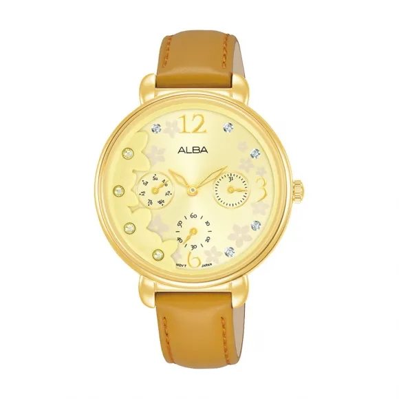 雅柏/Alba 36.5MM 不锈钢表壳 女表 AP6680X1