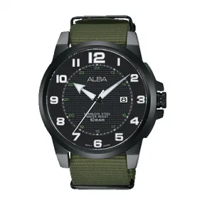 雅柏/Alba 45MM 不锈钢表壳 男表 AS9C73X1