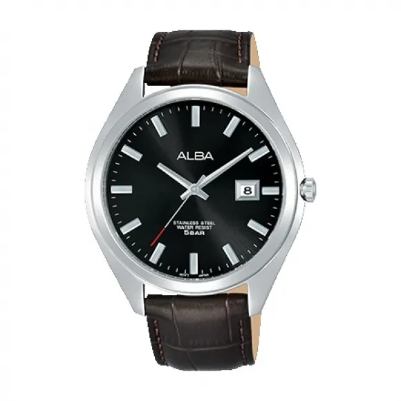 雅柏/Alba 42.5MM 不锈钢表壳 男表 AS9F29X1