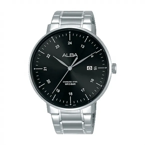 雅柏/Alba 44MM 不锈钢表壳 男表 AS9F95X1