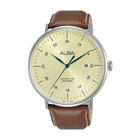 雅柏/Alba 44MM 不锈钢表壳 男表 AS9G07X1