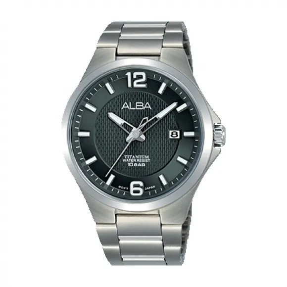 雅柏/Alba 41MM 钛金属表壳 男表 AS9G25X1