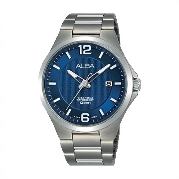 雅柏/Alba 41MM 钛金属表壳 男表 AS9G27X1