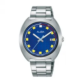 雅柏/Alba 40MM 不锈钢表壳 男表 AS9K83X1