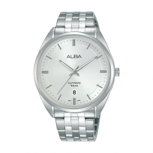 雅柏/Alba 41MM 不锈钢表壳 男表 AS9L15X1