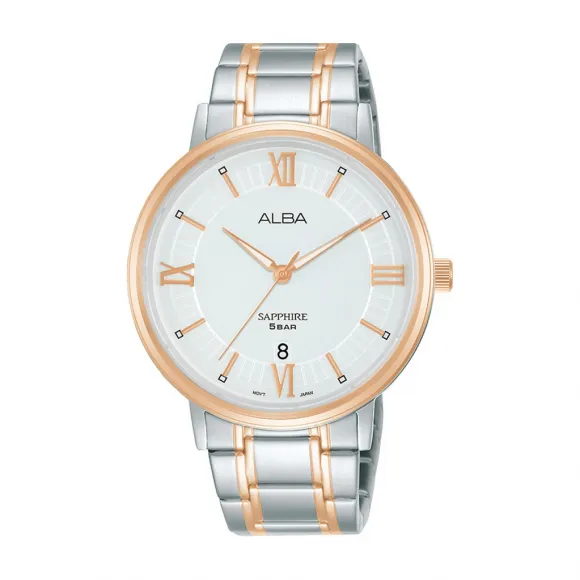 雅柏/Alba 41MM 不锈钢表壳 男表 AS9L22X1