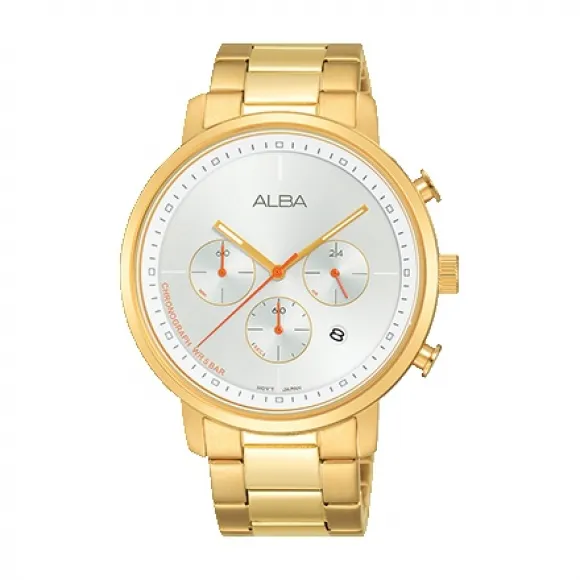 雅柏/Alba 42.5MM 不锈钢表壳 男表 AT3D54X1