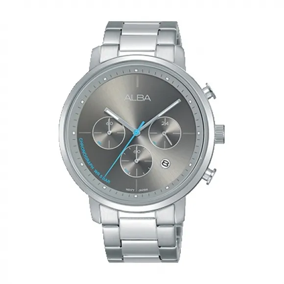 雅柏/Alba 42.5MM 不锈钢表壳 男表 AT3D55X1