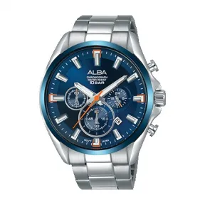 雅柏/Alba 44MM 不锈钢表壳 男表 AT3E53X1