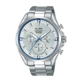 雅柏/Alba 44MM 不锈钢表壳 男表 AT3E59X1