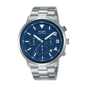雅柏/Alba 43MM 不锈钢表壳 男表 AT3F49X1