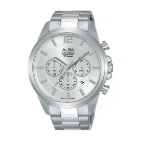 雅柏/Alba 44MM 不锈钢表壳 男表 AT3G11X1