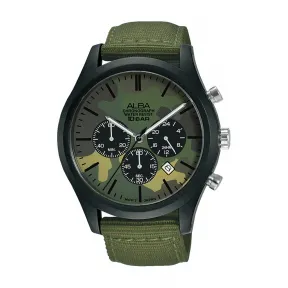 雅柏/Alba 44MM 塑料外壳 男表 AT3G51X1