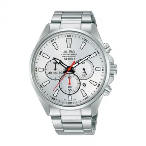 雅柏/Alba 43MM 不锈钢表壳 男表 AT3G57X1