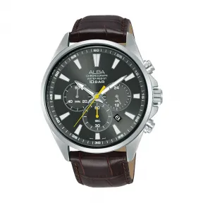 雅柏/Alba 43MM 不锈钢表壳 男表 AT3G61X1