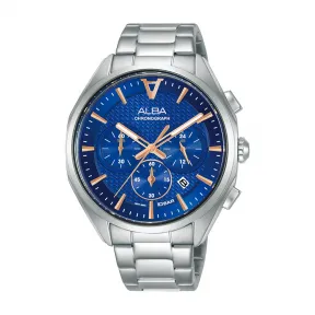 雅柏/Alba 42MM 不锈钢表壳 男表 AT3G81X1