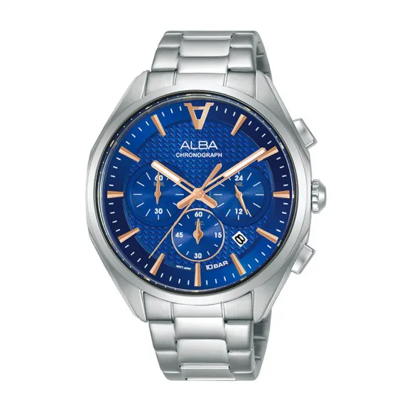 雅柏/Alba 42MM 不锈钢表壳 男表 AT3G81X1