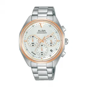 雅柏/Alba 38MM 不锈钢表壳 女表 AT3G90X1