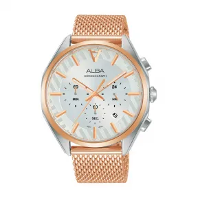 雅柏/Alba 42MM 不锈钢表壳 男表 AT3H08X1