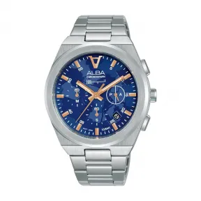 雅柏/Alba 41MM 不锈钢表壳 男表 AT3H53X1